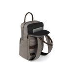Bugatti Contrast Laptop Backpack, Medium, Grey (BKP2466BU-GREY)