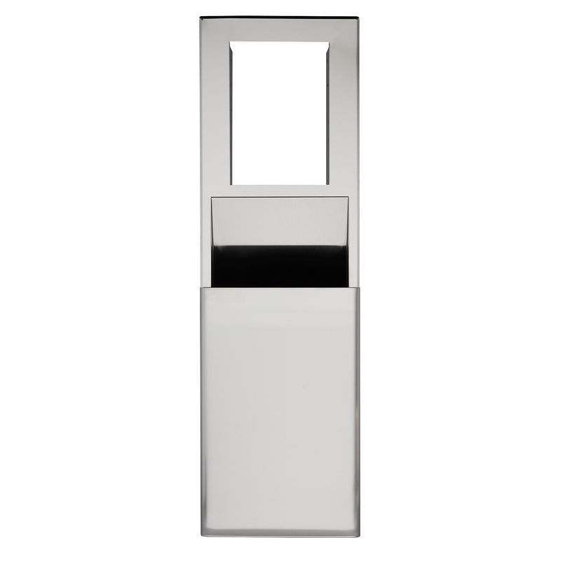 Georgia-Pacific PRO Indoor Trash Can w/ No Lid, Stainless Steel, 10 Gal. (59491)