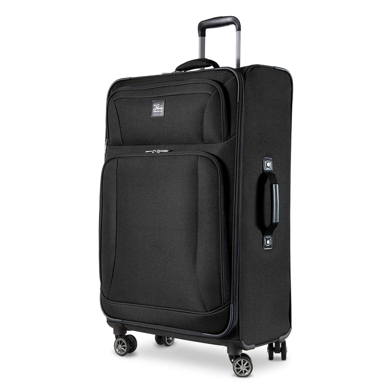 Skyway Luggage Epic 28" Suitcase, 8-Wheeled Spinner, Black (450-28"001-4VP)