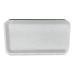 GEN Meat Trays, #10S, 10.93 x 5.75 x 0.63, White, 500/Carton