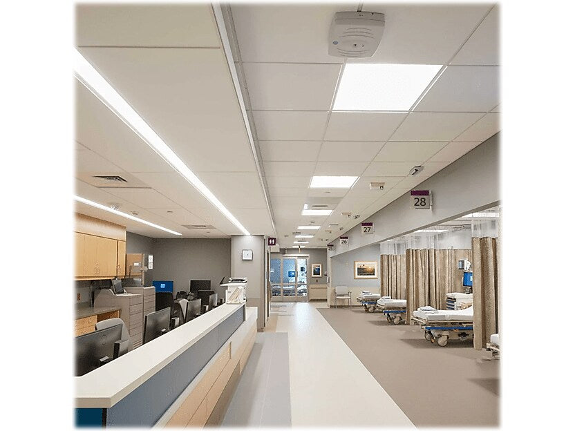 Armstrong ULTIMA Health Zone Lay-In Square Edge Ceiling Tile 15/16, 3/4, 24" x 48", White, 6/Carton (BP1938A)