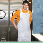 Royal Poly Aprons, One Size Fits All, White, 28" x 46", 1000/Carton (RPP DA2846)