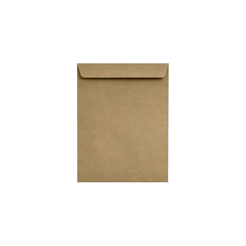 LUX 70lbs. 10" x 13" Open End Envelopes, Grocery Bag Brown, 500/BX (4897-GB-500)