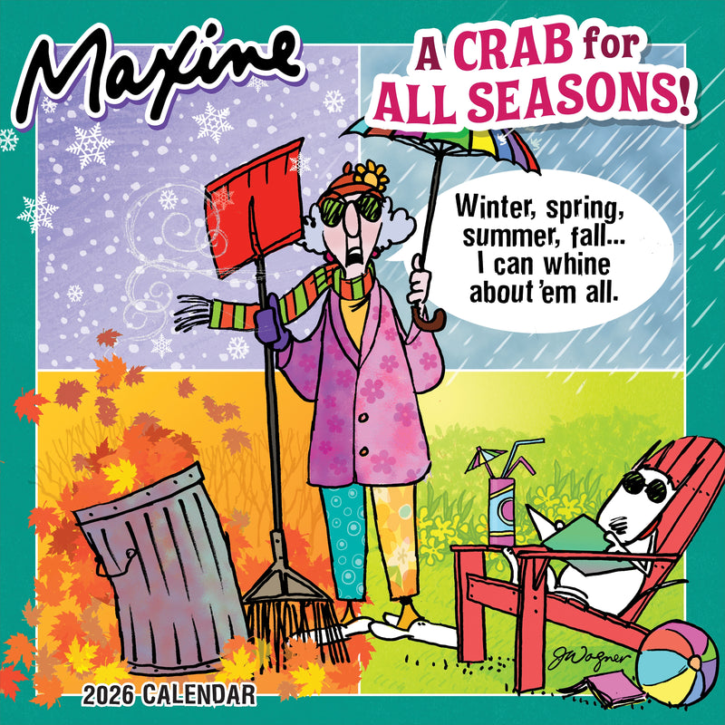 2026 TF Publishing Maxine 12" x 12" Monthly Wall Calendar (26-1110)