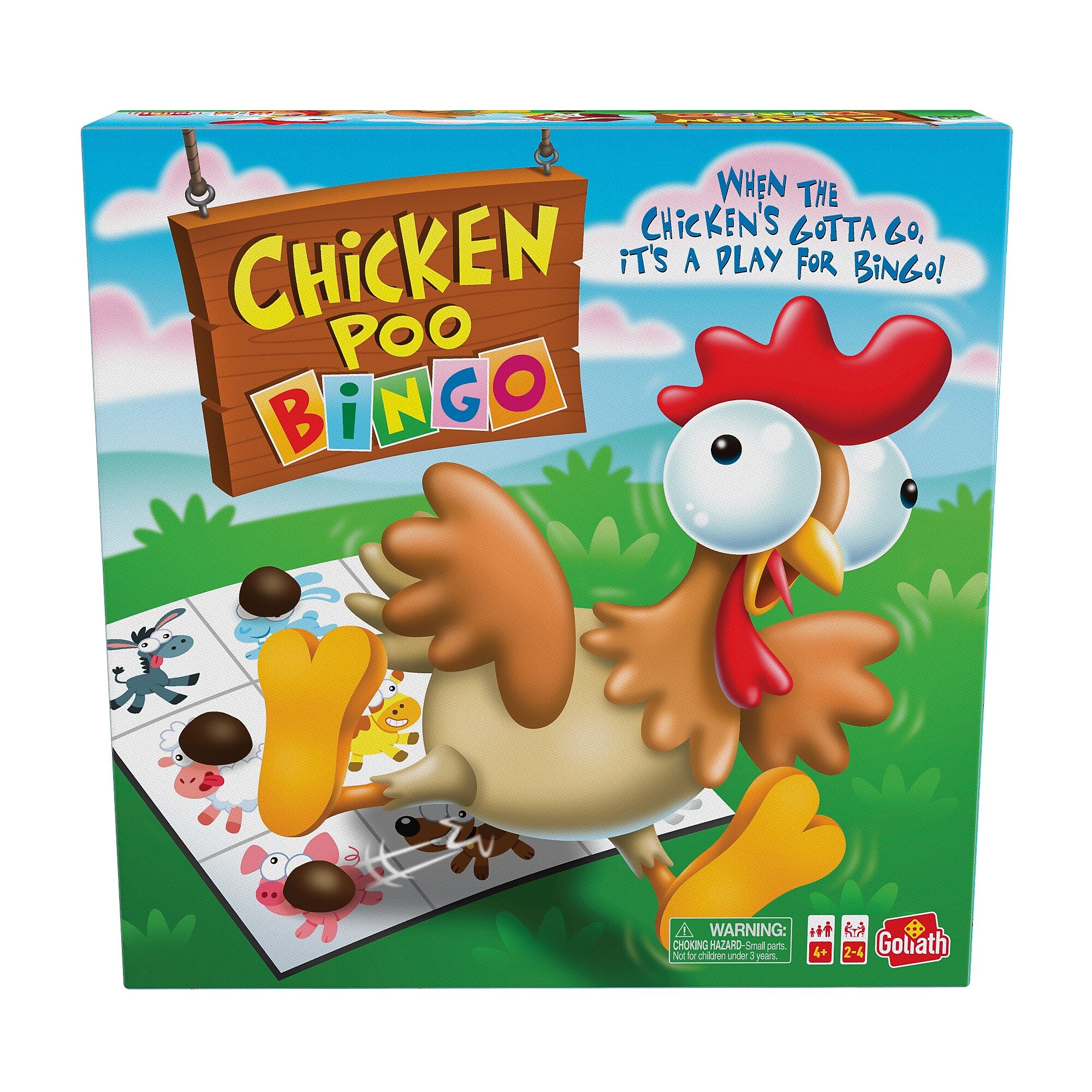 Goliath Chicken Poo Bingo, 120/Set (PRE923054)