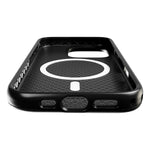 cellhelmet Fortitude Series MagSafe Phone Case for iPhone 16 Pro, Shock Absorbing, Onyx Black (CF-106-BLK)