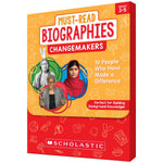 Scholastic Teaching Solutions Must Read Biographies Changemakers Boxed Set, 62/Set