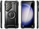 SUPCASE Unicorn Beetle MAG XT MagSafe Samsung Galaxy S24 Ultra, Shock Absorbing, Black (GXYS24U5GMXTBK)