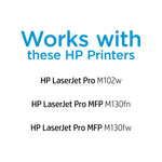 HP 17AC Black Standard Yield Toner Cartridge, Prints Up to 1,600 Pages (CF217AC)