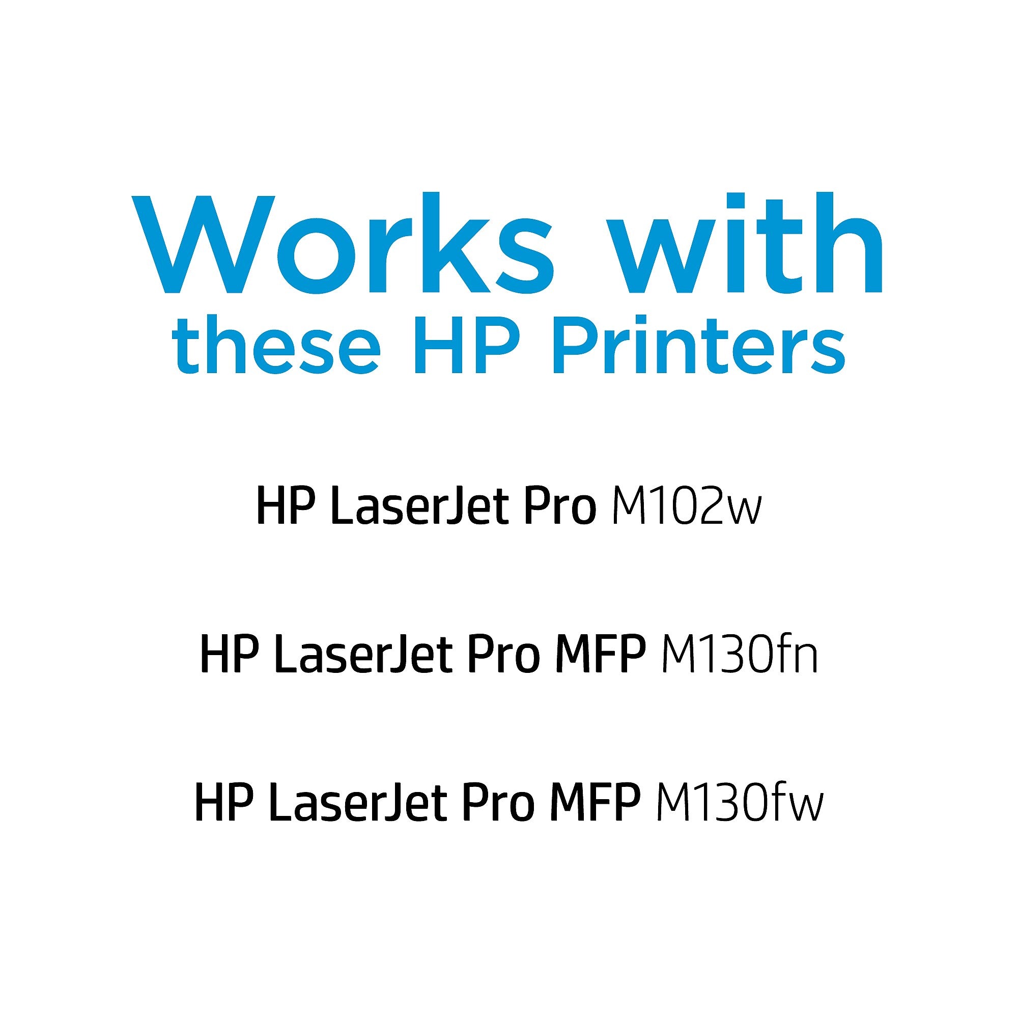 HP 17AC Black Standard Yield Toner Cartridge, Prints Up to 1,600 Pages (CF217AC)