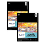 Canson Artist Series 9" x 12" Acrylic Pad, 10 Sheets/Pad, 2 Pads/Bundle (MCXC100511035-2)