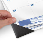 2026 AT-A-GLANCE 21.75" x 17" Monthly Desk Pad Calendar, White/Blue (SW200-00-26)