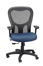 Tempur-Pedic Ergonomic Fabric/Mesh Swivel Task Chair, Navy/Black (TP9000-C-NVY)