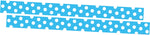 Barker Creek Double-Sided Border, 35" x 3", Dot to Dot Pool Blue, 24/Pack (4435)