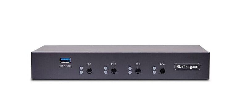 Startech 4-Port KM Switch with Mouse Switching, USB Switch for Keyboard/Mouse (P4A20132-KM-SWITCH)
