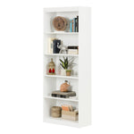 South Shore Axess 5-Shelf Bookcase, Pure White (7250768C)