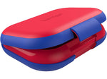 bentgo Chill Kids Bento Box, 4-Compartment, Red/Royal (BGOCHL-R)