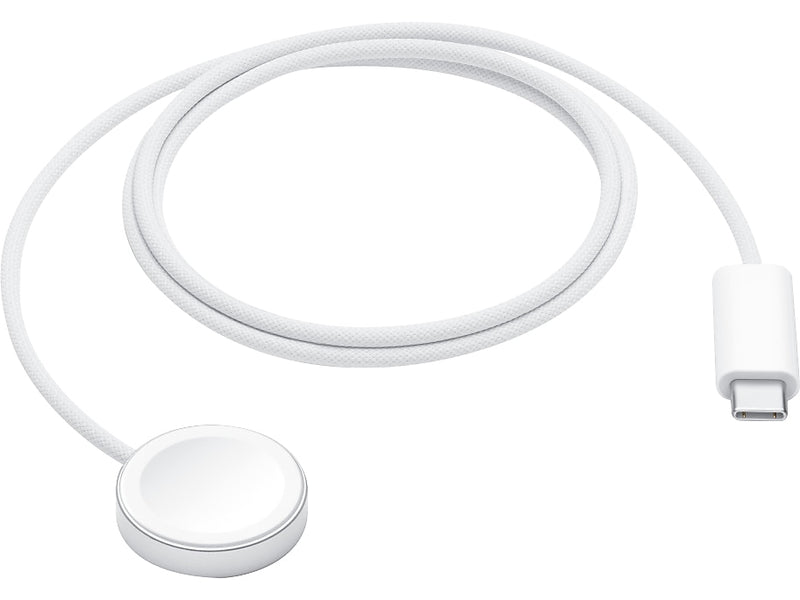 Apple Magnetic Wireless to USB-C Charging Cable, 3.28 ft., White (MT0H3AM/A)