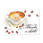 Great Papers Thanks a Latte General Use Thank You Notecard Kits, Multicolored, 24/Pack (2025022)