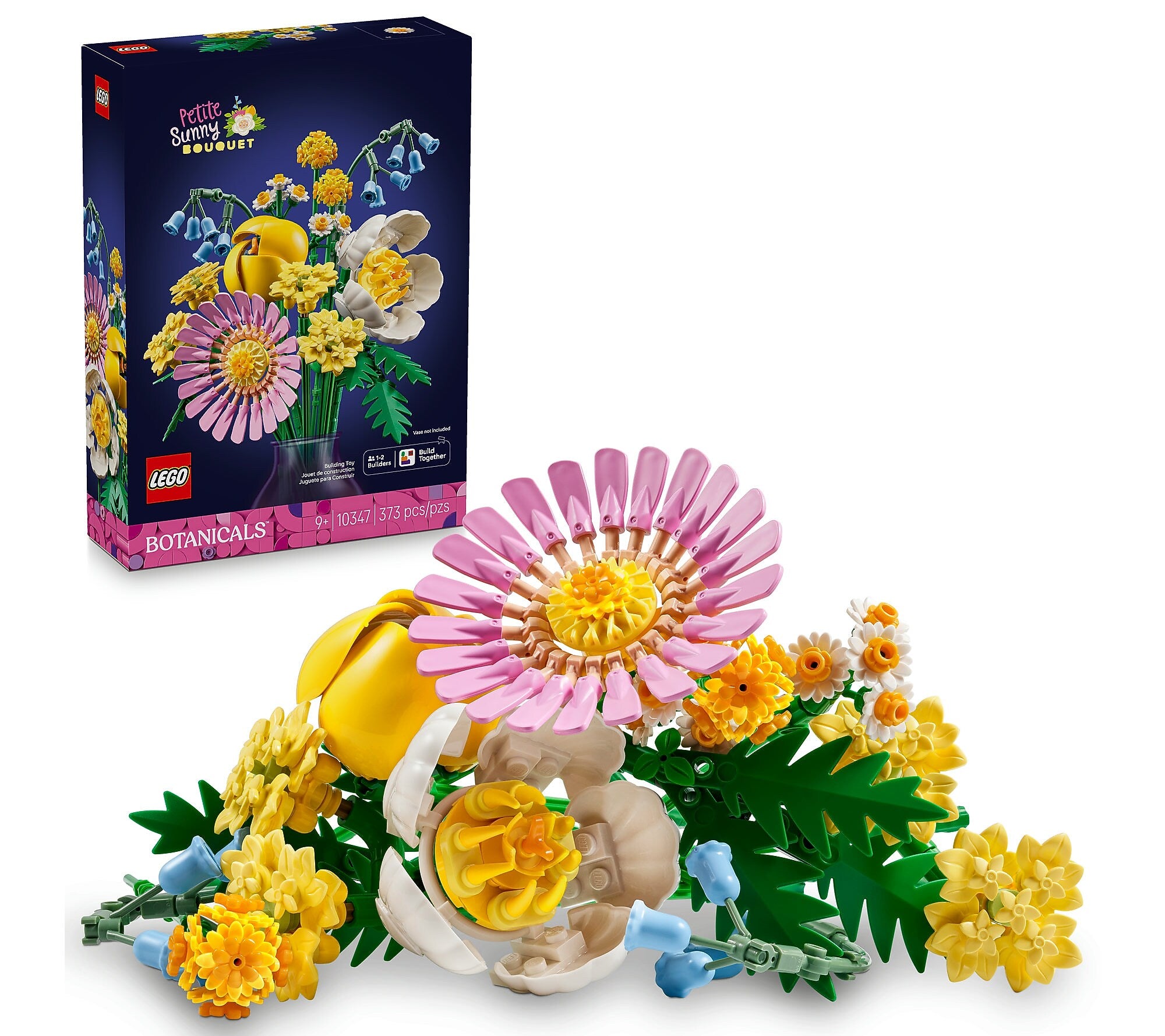 LEGO Botanicals Petite Sunny Bouquet, 373 Pieces (10347)