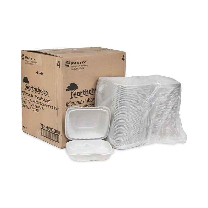 CONTAINER,HINGED,8X8,3,WH