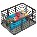 mDesign Steel Organizer, Matte Black (25930)