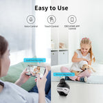 Enabot EBO X Home Robot, Black (EBO X)