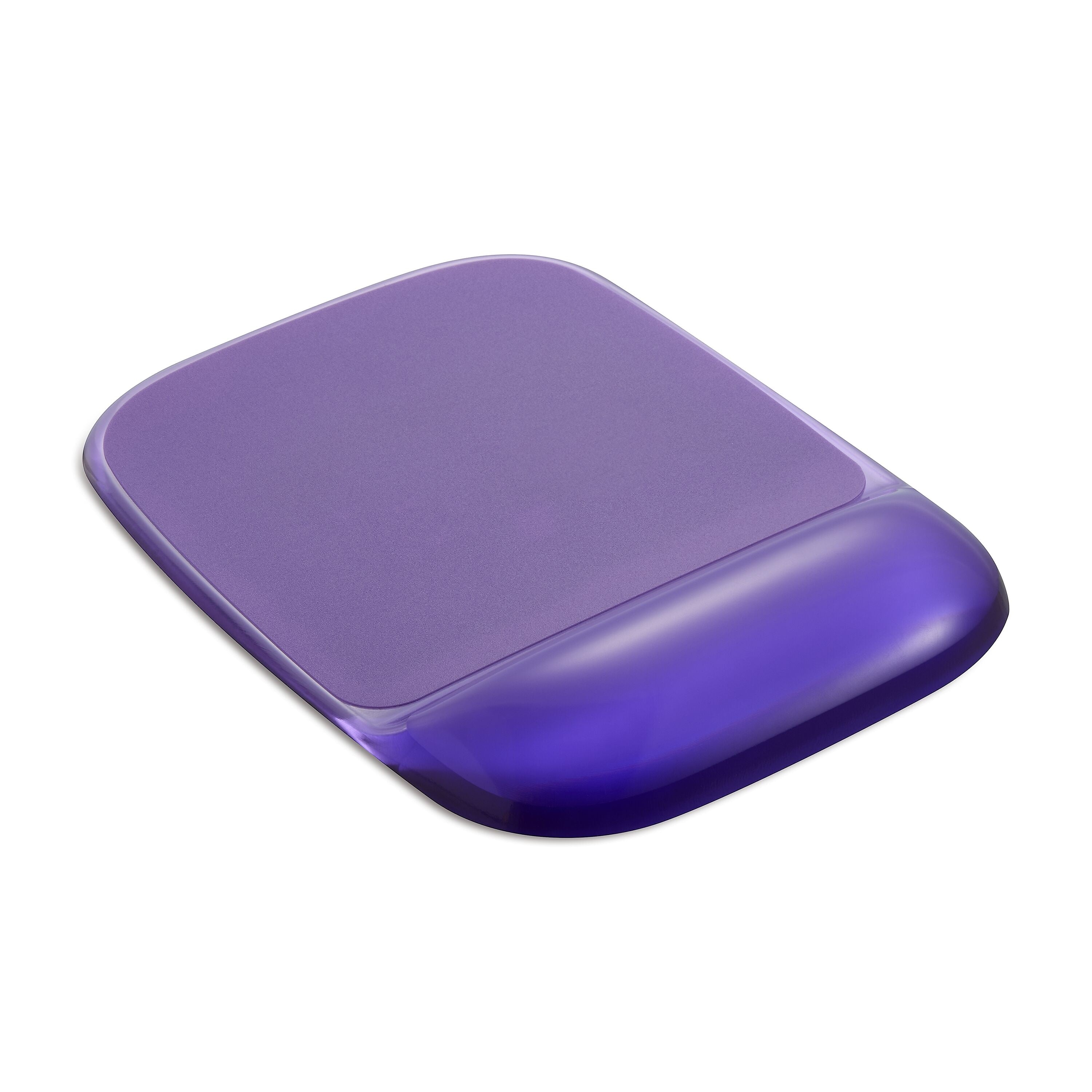 Staples TECH Gel Non-Skid Mouse Pad/Wrist Rest Combo, Purple (18265)