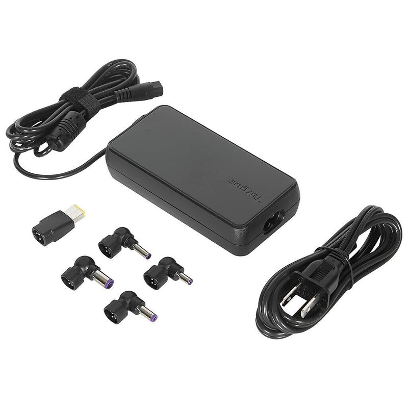 Targus Semi-Slim 90W AC Universal Laptop Charger, Black (APA90US)