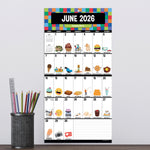 2026 TF Publishing 12" x 17" TF Publishing 7" x 7" Every Day's A Holiday Mini Calendar 26-2103