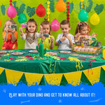 JITTERYGIT Dino Eggs Digging Game Kit,12 Dino Eggs Excavation Set (Dino Eggs - Beige)