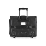 Bugatti Warren Briefcase, Laptop Compatible, Rolling, Black (BZCW053-Black)