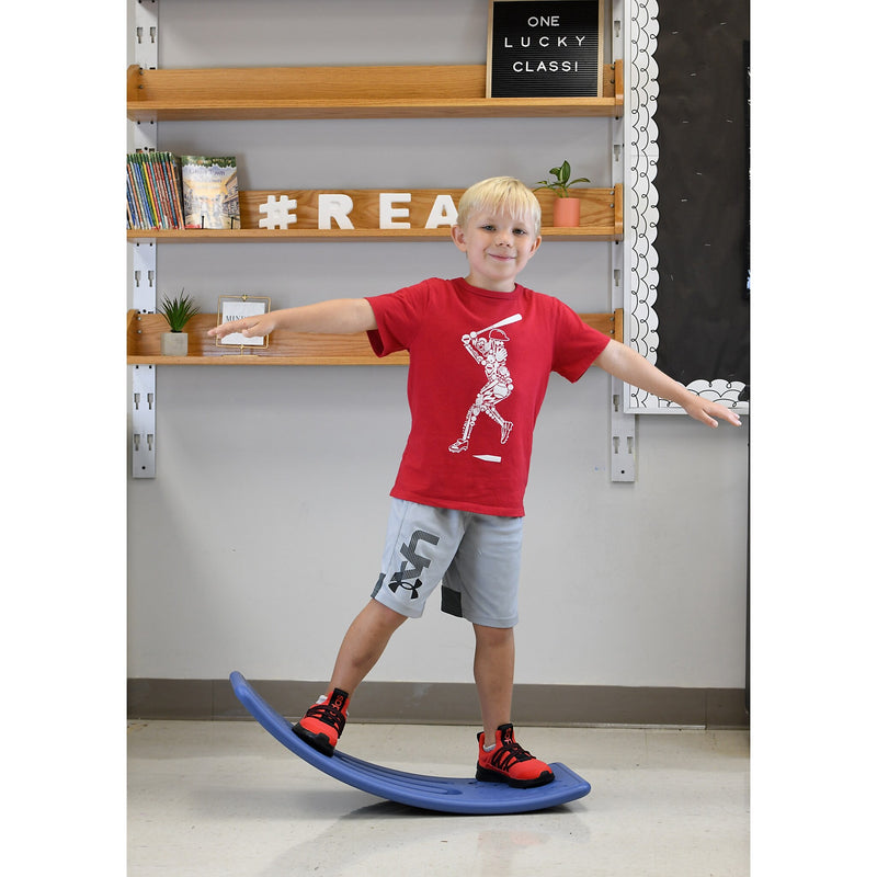 Bouncy Bands Seesaw Sensory Integration Balance Board, Blue (BBABCSAW)