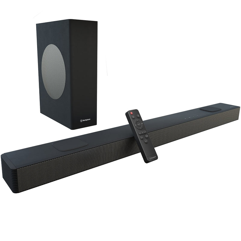 Westinghouse 5.1.2 Channel Soundbar with Subwoofer, Black (WS512AWS)