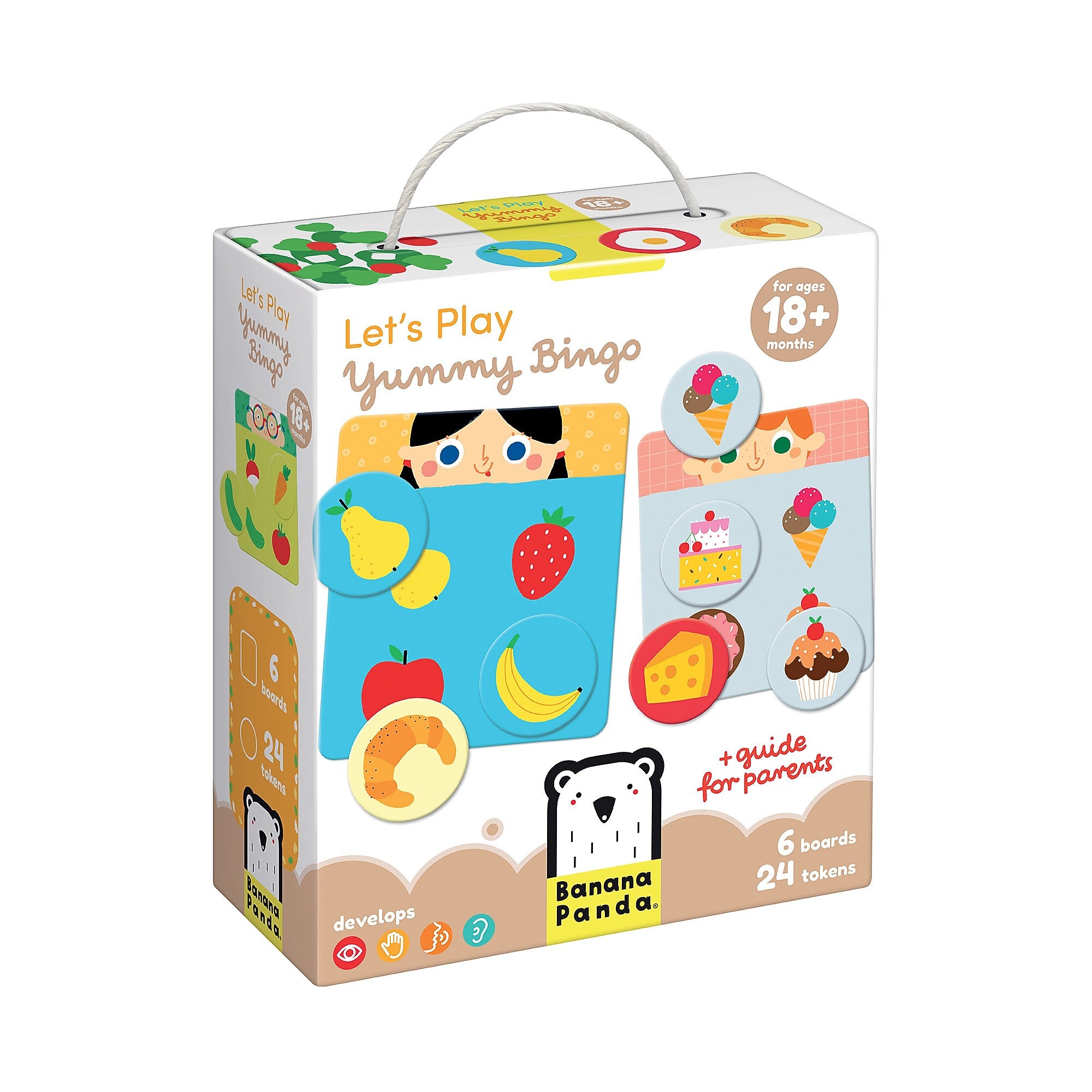 Banana Panda Let's Play Yummy Bingo, Age 2+ (BPN49163)
