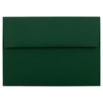 JAM Paper 4Bar A1 Booklet Envelope 3 5/8" x 5 1/8", Dark Green, 100/Pack (63932585d)
