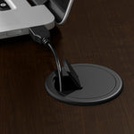 Bush Business Furniture Move 60 Series 72"W L Shaped Adjustable Standing Desk, Mocha Cherry (M6SL7278MRBK)