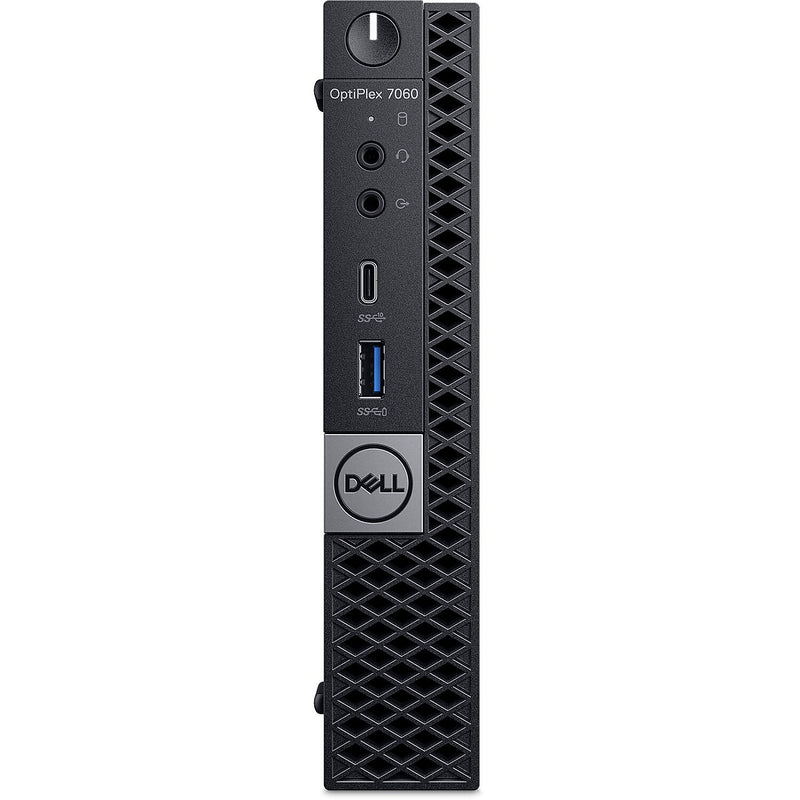 Dell OptiPlex 7060 Micro Refurbished Desktop Computer, Intel Core i7-8700T 2.4GHz, 32GB RAM, 500GB NVMe SSD, Windows 11 Pro