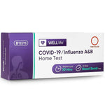 WELLlife COVID-19 ⁄ Flu A&B Home Test, 2/Pack (WCOVFLU-OTC-2)