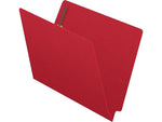 Medical Arts Press Reinforced End Tab File Folder, Straight Cut, Letter-Size, Red, 50/Box (S-01601-RED)
