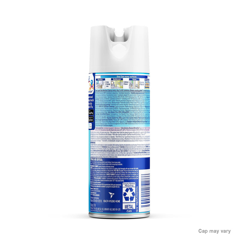 Lysol Disinfectant Spray, Crisp Linen, 12.5 oz. (RAC74186EA)