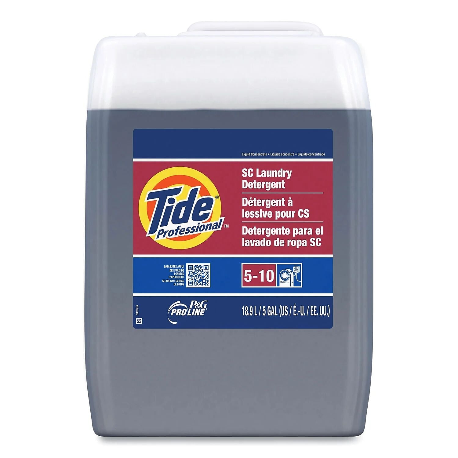 SC Laundry Detergent, 5 gal Closed- Loop Container