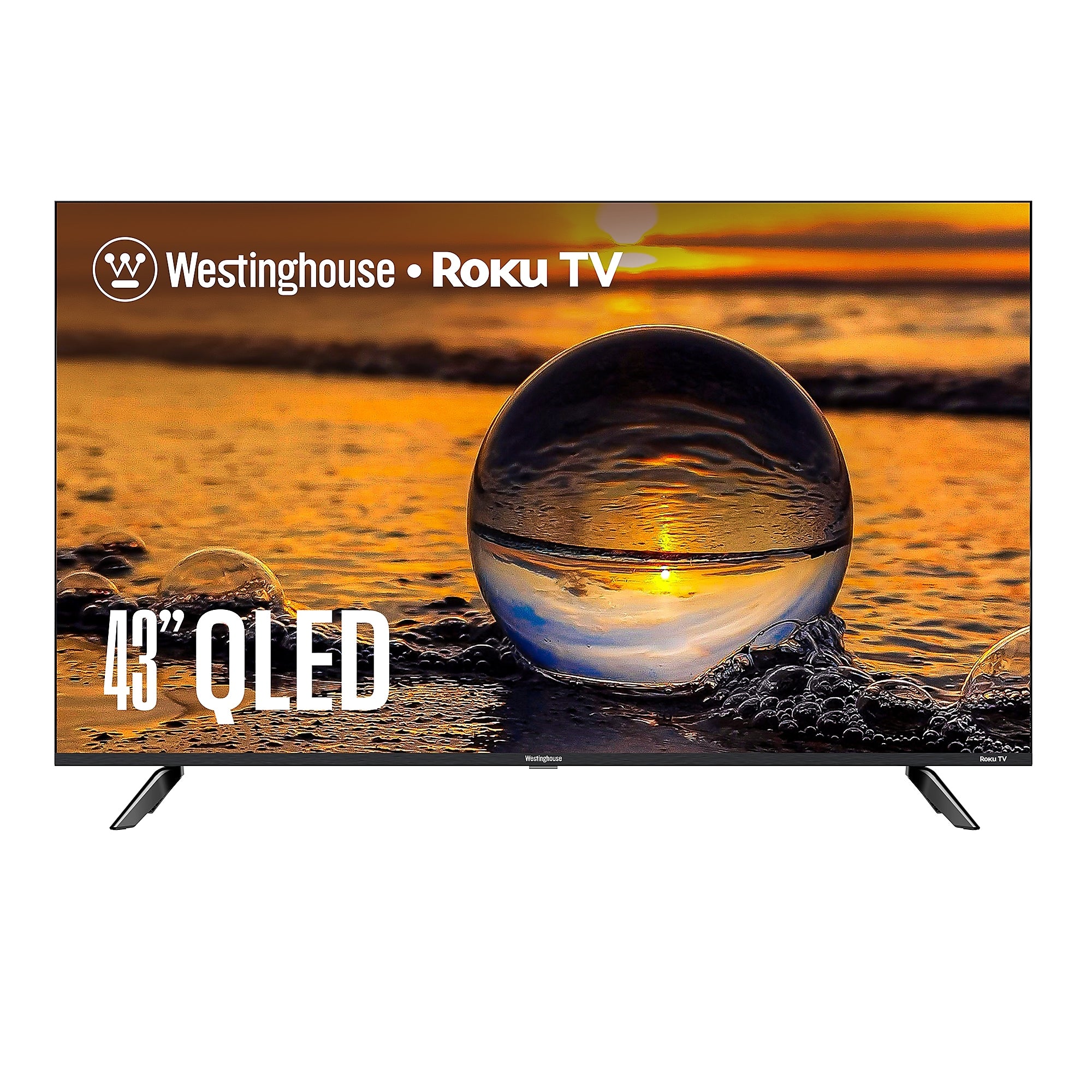 Westinghouse 43" Edgeless QLED 4K Ultra HD Roku TV (WR43QX400)