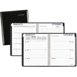 2026 AT-A-GLANCE DayMinder Executive 7" x 8.75" Weekly & Monthly Planner, Faux Leather Cover, Black (G545-00-26)