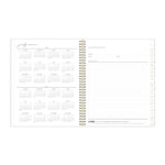 2026 Blue Sky Life Note It Leah 8.5" x 11"  Weekly & Monthly Planner, Plastic Cover, Multicolored (139479-26)