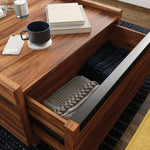 Sauder Manhattan Gate 31"W x 31"D Coffee Table, Blaze Acacia (430359)