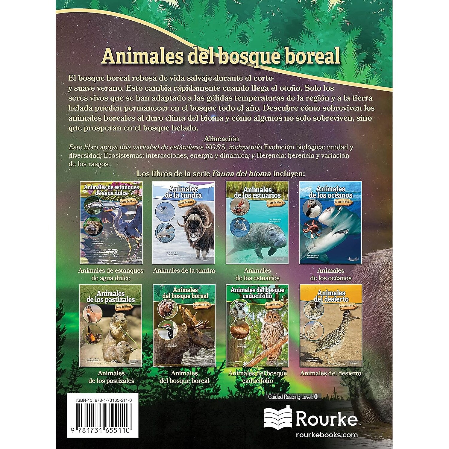 Carson-Dellosa Bridges Animales del bosque boreal, Hardcover (CD-9781731654601)