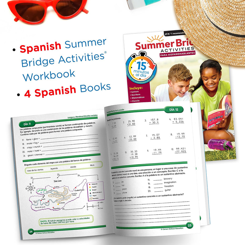 Summer Bridge Activities Spanish Grade 6-7 Workbooks, 6/Set (CD-145442)