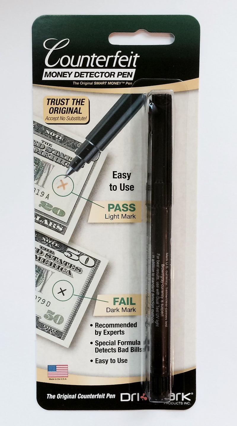 Dri Mark Counterfeit Bill Detector Marker Pen (351B)