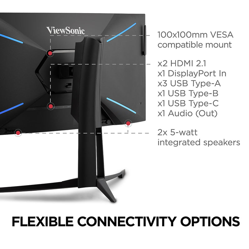 ViewSonic 34" Curved 200Hz LED Gaming Monitor, Black (XG341C-2K)